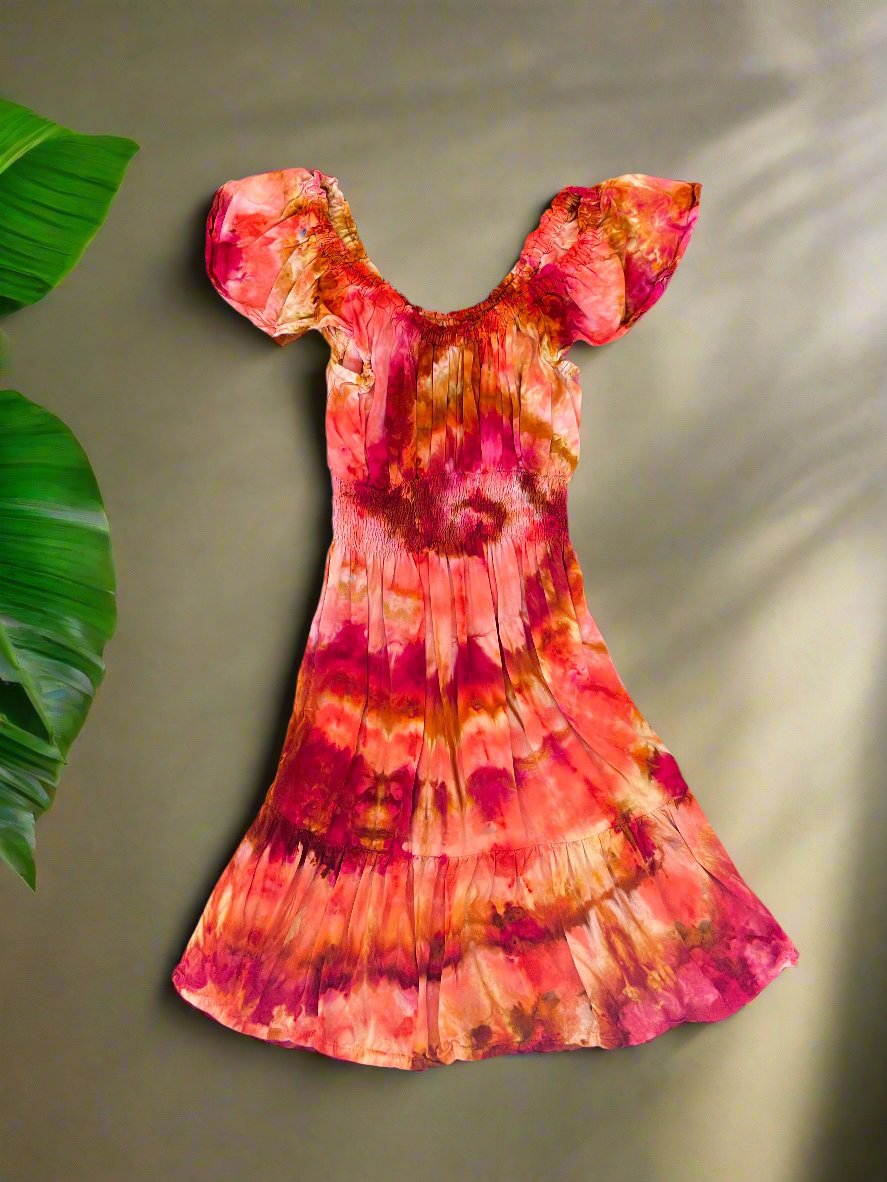 Girls Rayon Juliet Dress 6