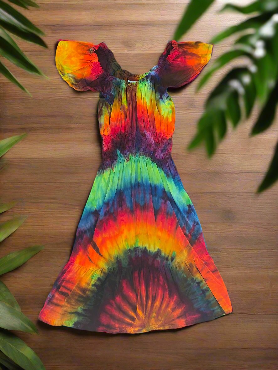 Girls Rayon Juliet Dress 8