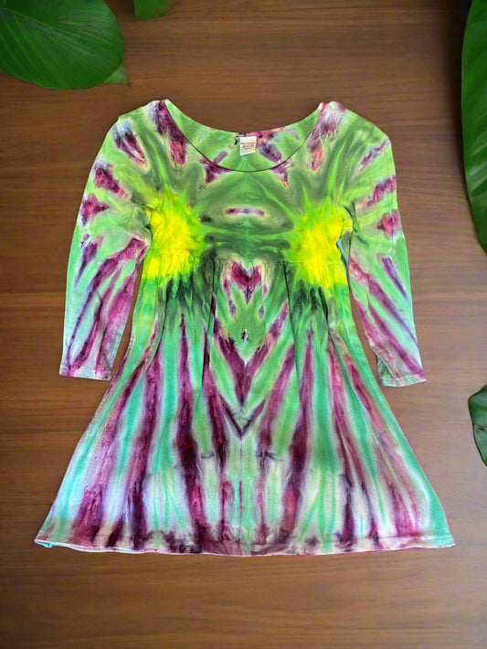Girls Long Sleeve Cotton Dress 8